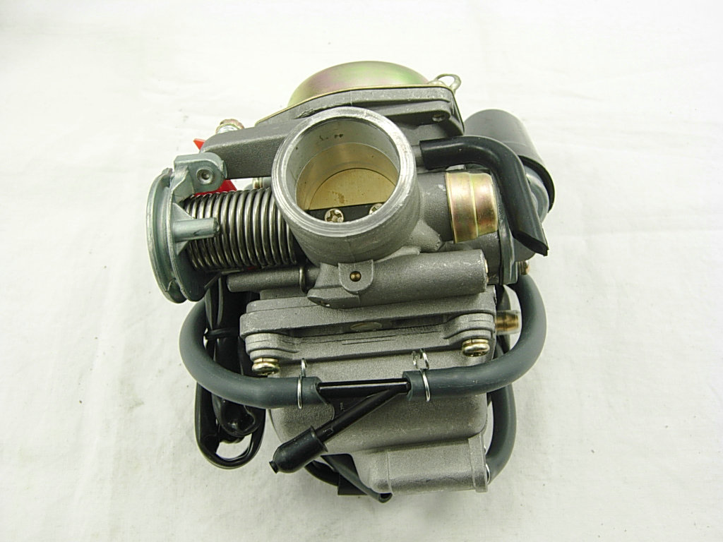 AUTOKAY Carburetor GY6 GY-6 150CC Carb KAZUMA SUNL 149CC 24mm Electric Choke E-Clotted Valve for ATV